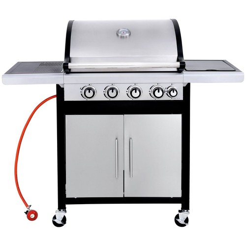 Home deluxe burner gas bbq - 4,