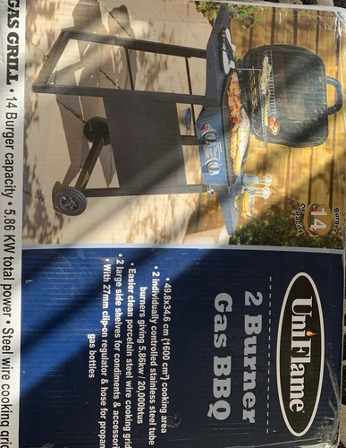 Uniflame burner gas bbq - uniflame,