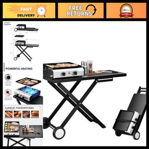 Portable burner gas plancha - 2,