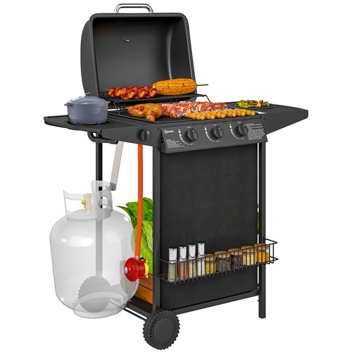 Burner gas bbq grill - burner,