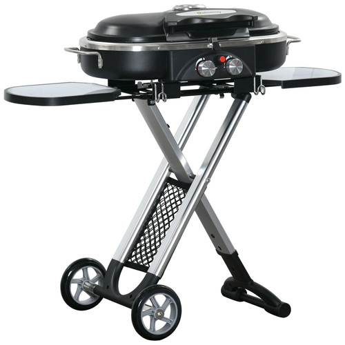 Foldable burner gas bbq - foldable, 2