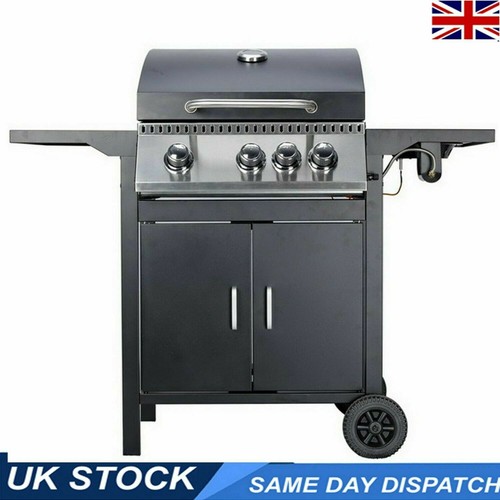 Gas bbq with side - bbq,