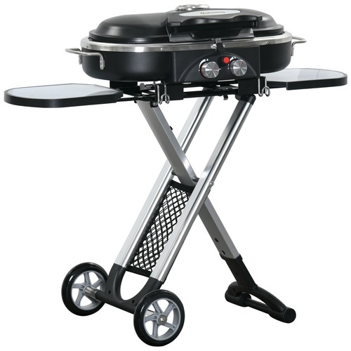 Foldable gas bbq - gas,