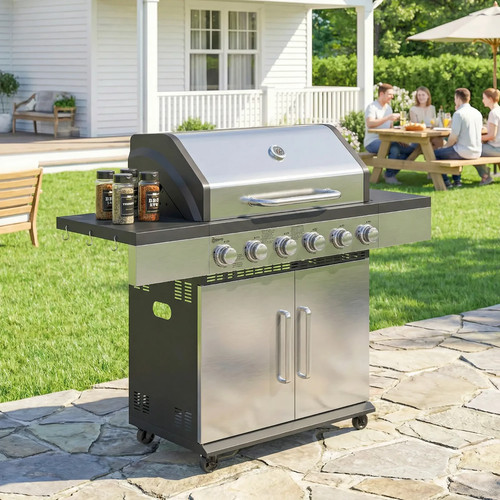 6burner liquid propane gas - 6burner,