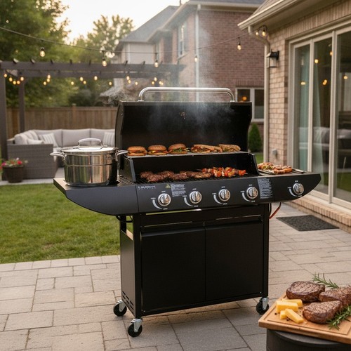 Barbecue bbq grill gas - barbecue,