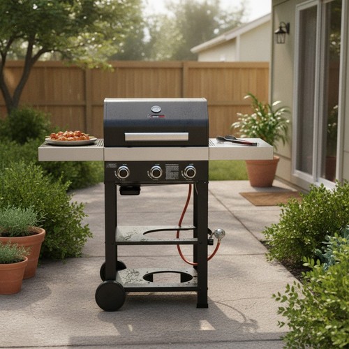 Burner gas bbq grill - gas,