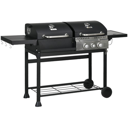 Outsunny dual fuel - outsunny, grill