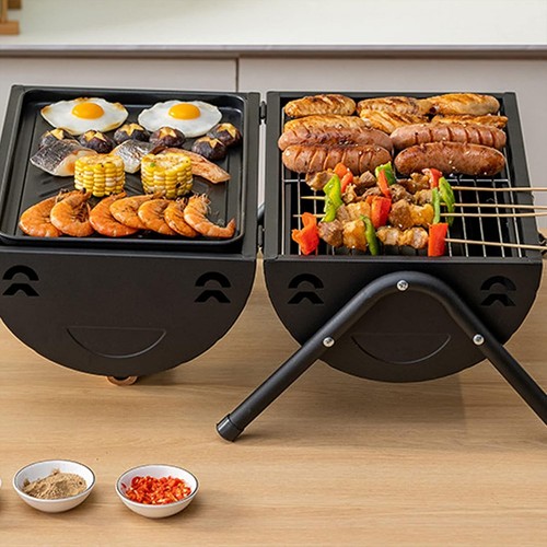 Portable bbq grill - portable, foldable