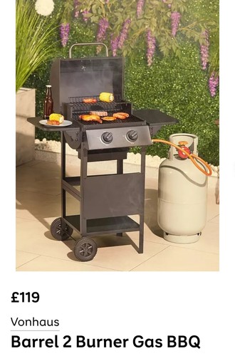 Burner gas bbq grill - 2,