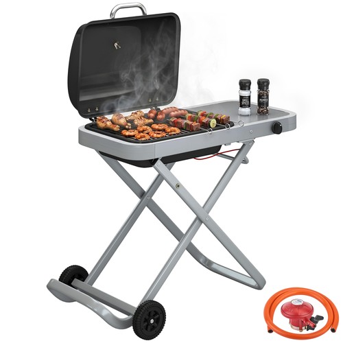 Outsunny foldable gas bbq - outsunny,