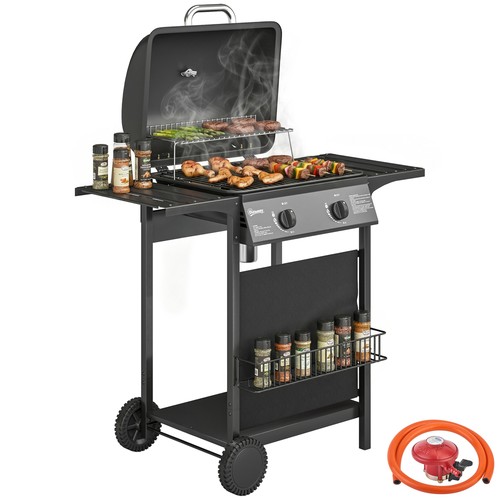 Outsunny gas burner barbecue - outsunny,