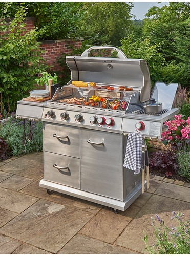 Uniflame burner gas grill - uniflame, 6